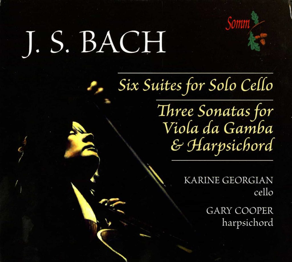 Bach Cello Suites Nos. 16 & Viola da Gamba Sonatas (Arr. for Cello & Harpsichord) SOMM